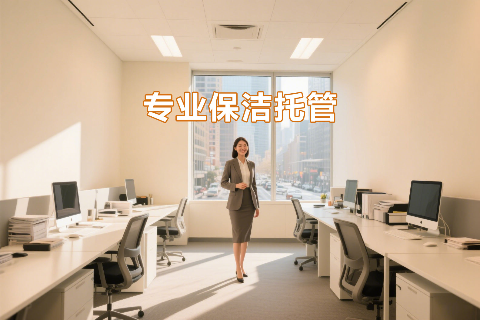 济南保洁托管，让您的办公室焕然一新